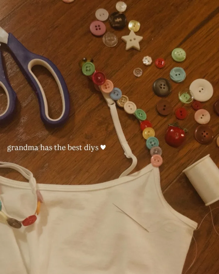 button strap tank top diy