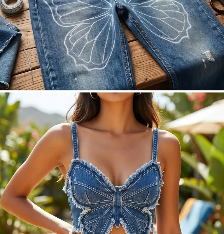 free butterfly top sewing pattern