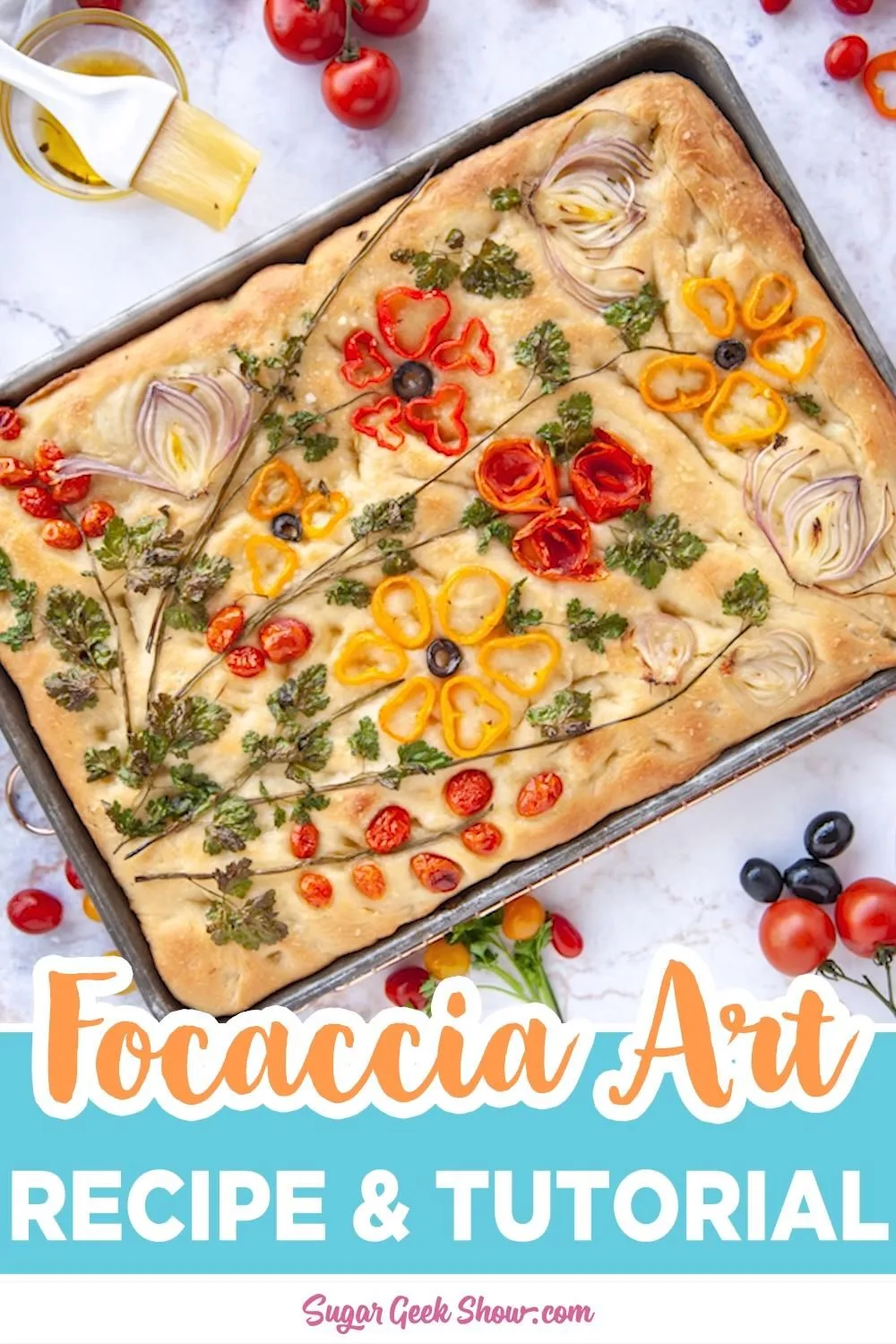 Focaccia Bread Art Recipe
