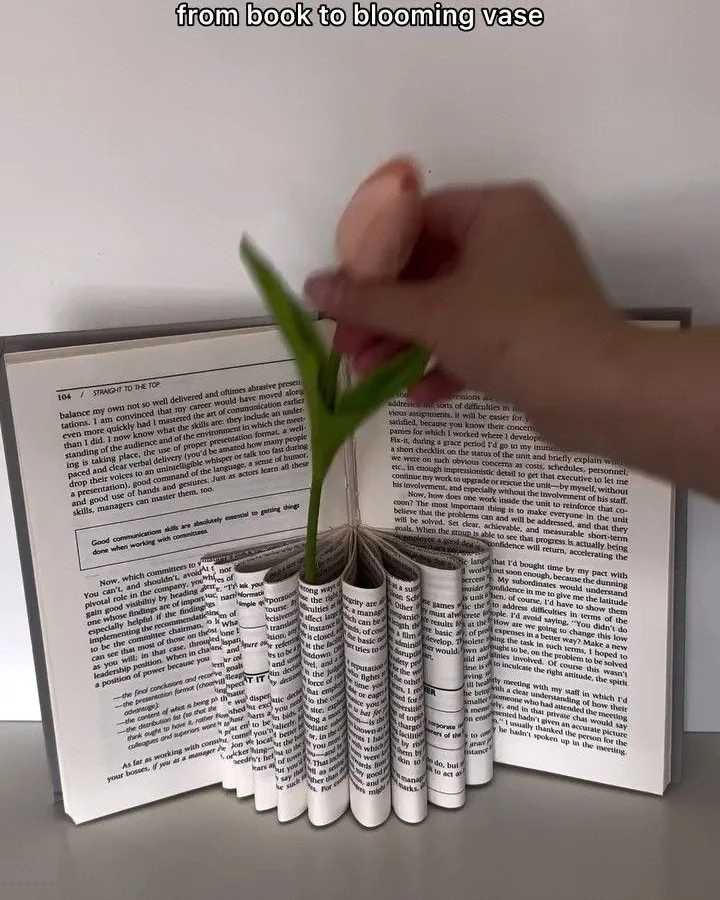 diy blooming vase