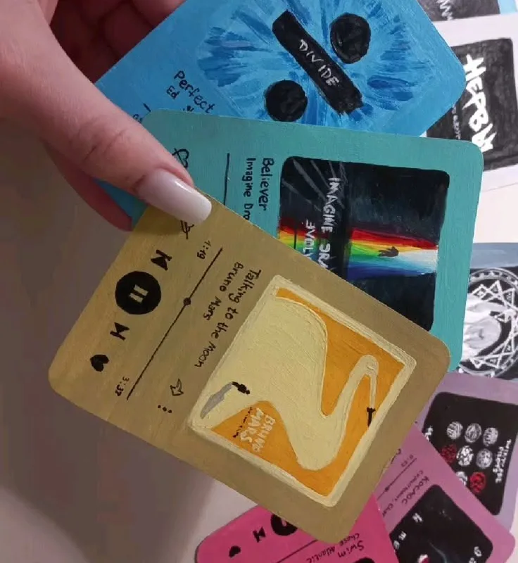 music polaroid diy