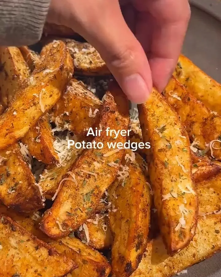 air fryer potato wedges