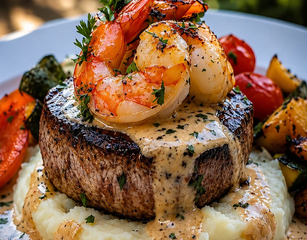 garlic butter steak and shrimp recipe