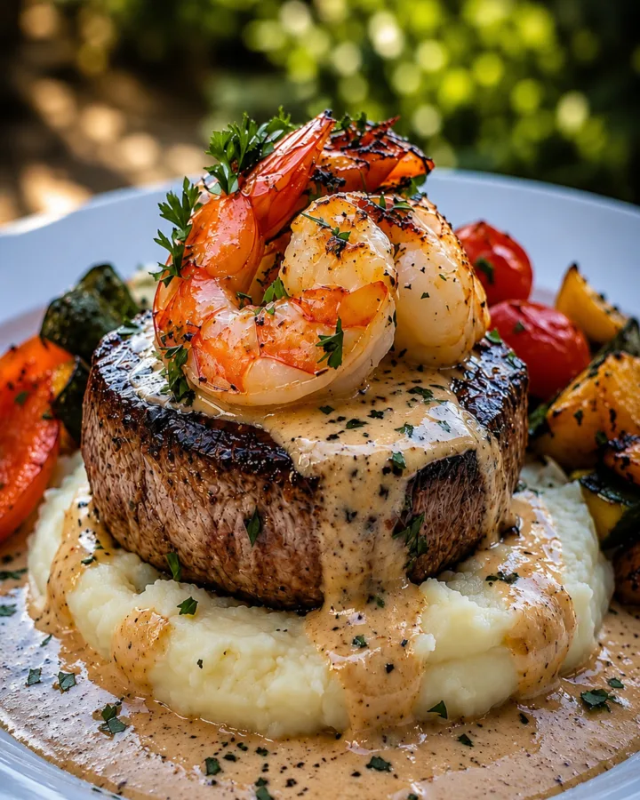 garlic butter steak and shrimp recipe
